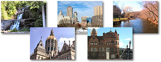 Connecticut State collage of images.