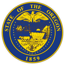 Official Oregon state seal.